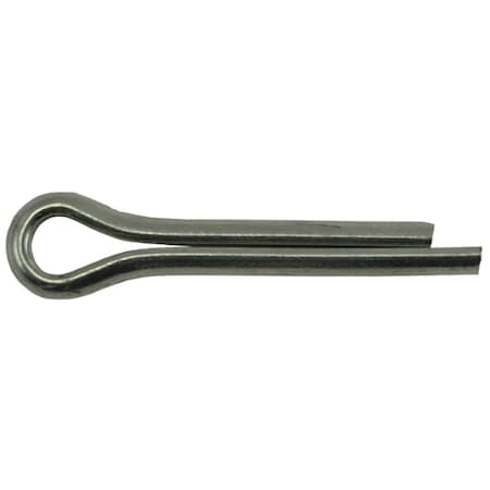 Midwest Fastener Cotter Pin, 1/4 in Dia, 1-1/4 in L, Steel 62117